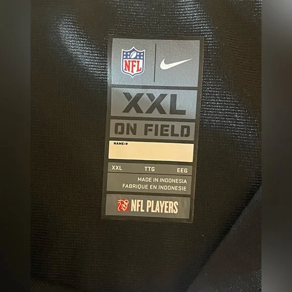 Nike NFL Raiders Derek Carr #4 Black On Field Jersey Size XXL Men’s - Picture 5 of 10